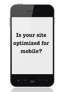 site optimized for mobile