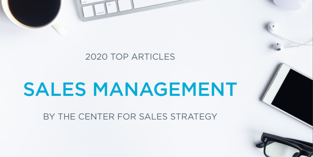 Top Articles of 2020: Sales Management