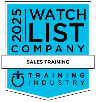 Training Industry 2025 Top Sales Training and Enablement Companies Watch List logo