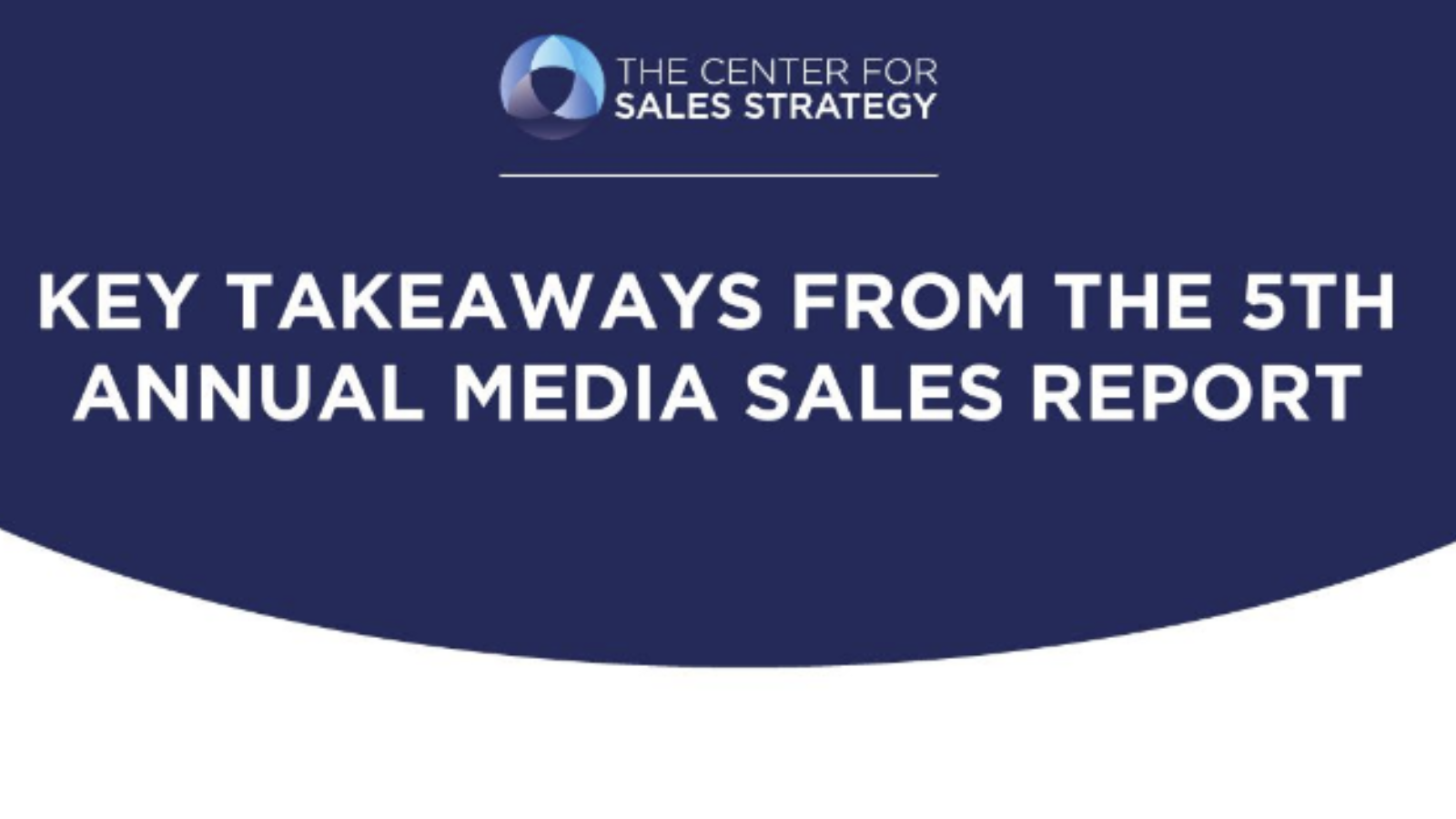 [INFOGRAPHIC] Key Takeaways From The 5th Annual Media Sales Report