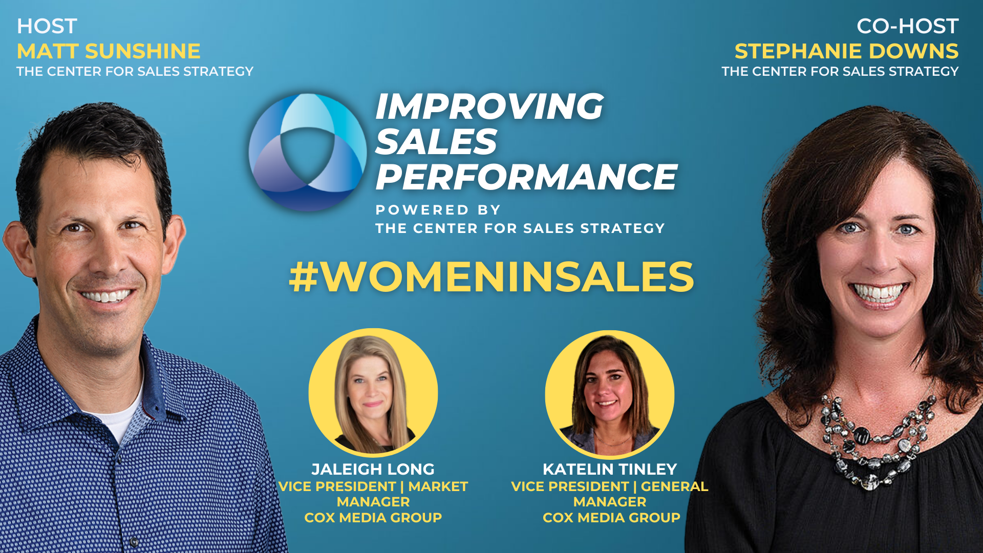 Celebrating Women In Sales Month with Guests Katelin Tinely and Jaleigh Long