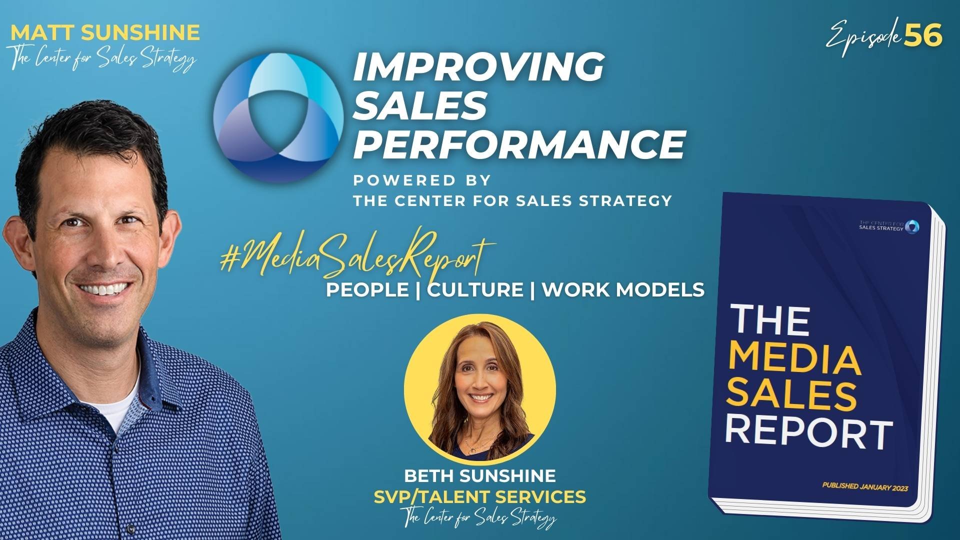 Improving Sales Performance Podcast - Ep. 56 - Culture and People with Beth Sunshine