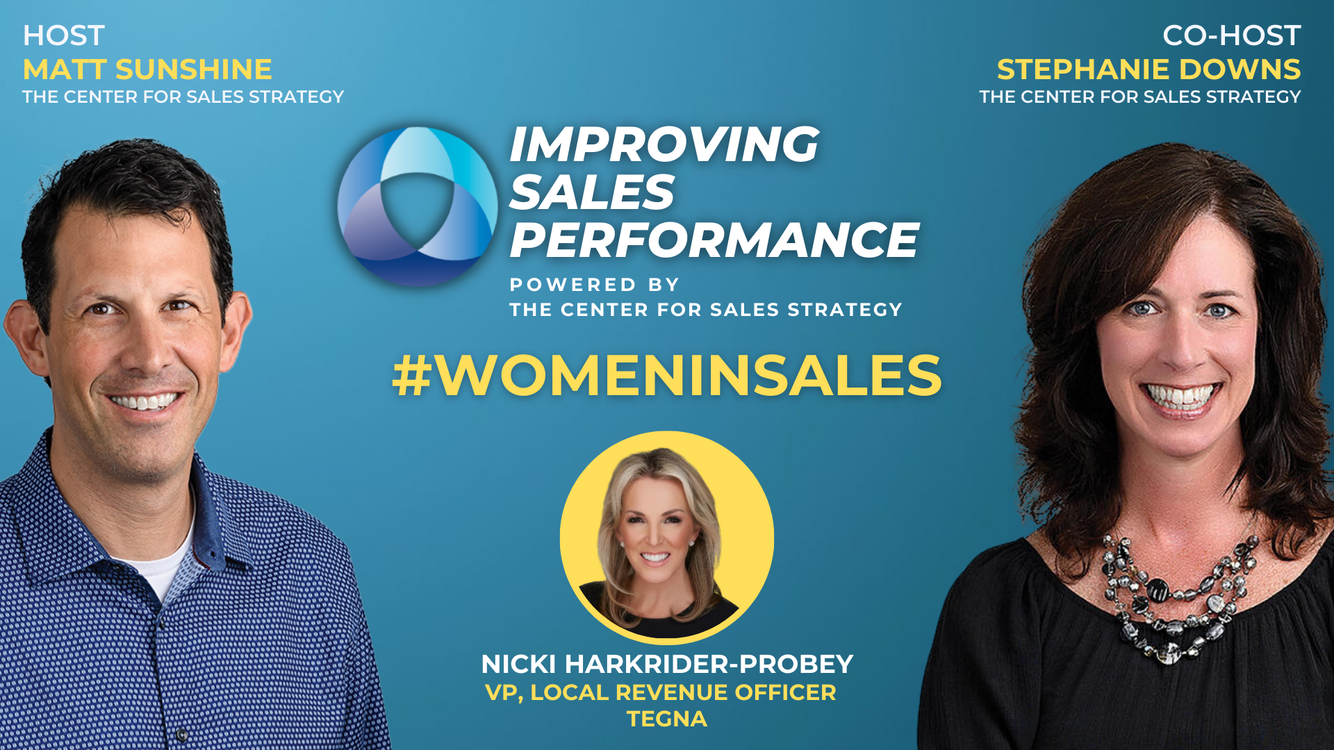 Celebrating Women In Sales Month with Guest Nicki Harkrider-Probey
