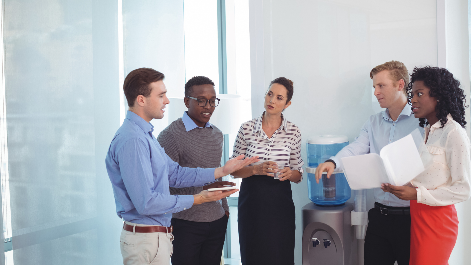 Reinvent the Office Watercooler, Whats Shaking Up Sales