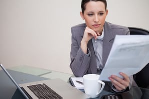 business-woman-reading