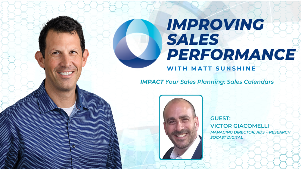 Improving Sales Performance - IMPACT Your Sales Planning: Sales Calendar