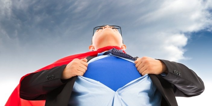 talent sales superhero